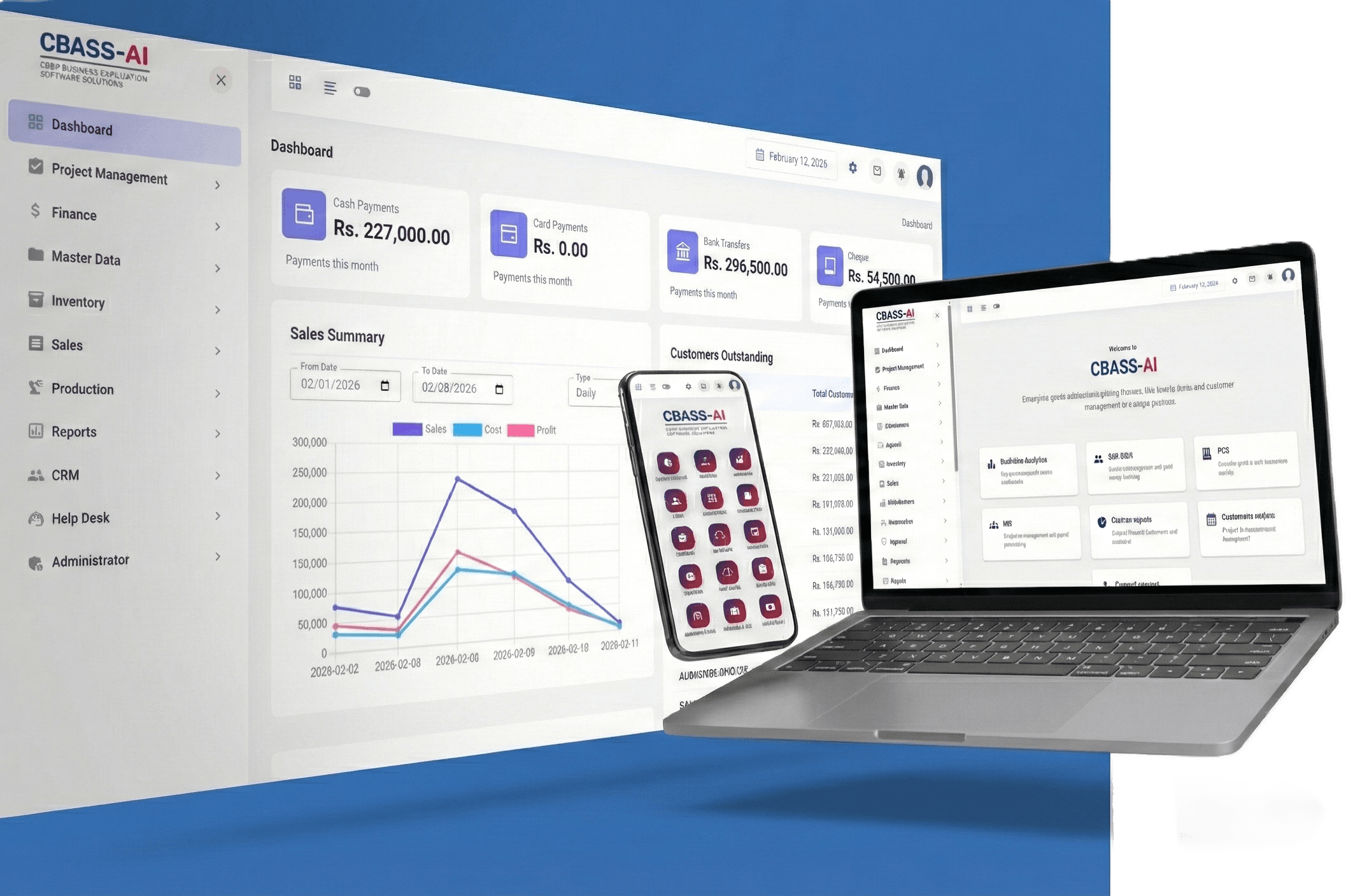 CBASS - AI Modern ERP System